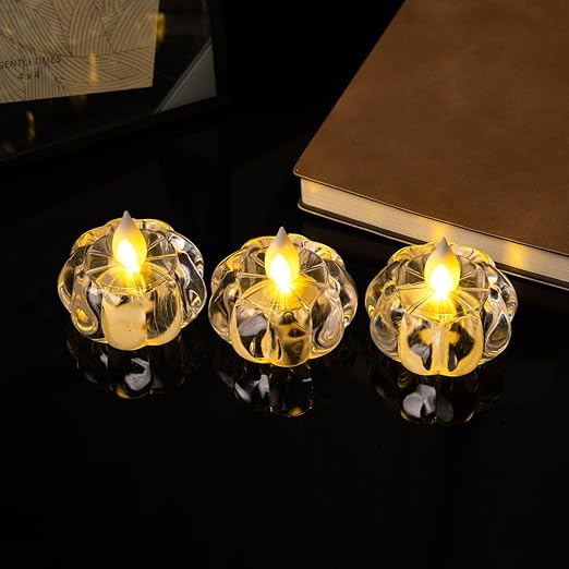 Led Pumpkin Lanterns (2 Pcs)