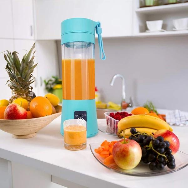 Portable Usb Electric Juicer - 6 Blades