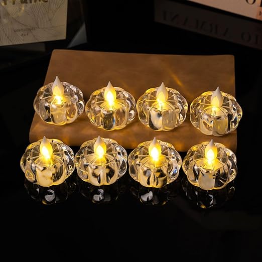 Led Pumpkin Lanterns (2 Pcs)