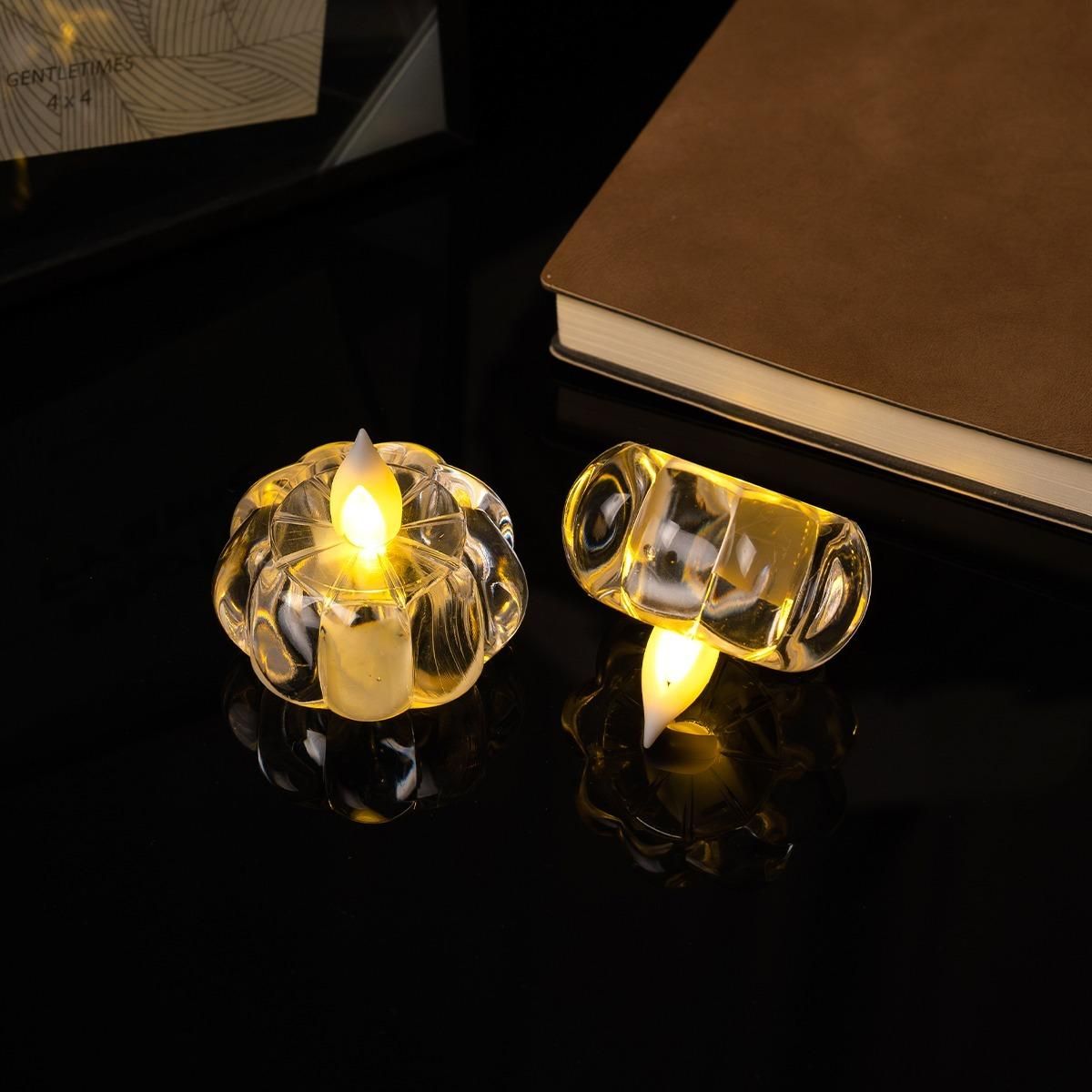 Led Pumpkin Lanterns (2 Pcs)