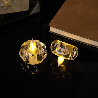 Led Pumpkin Lanterns (2 Pcs)