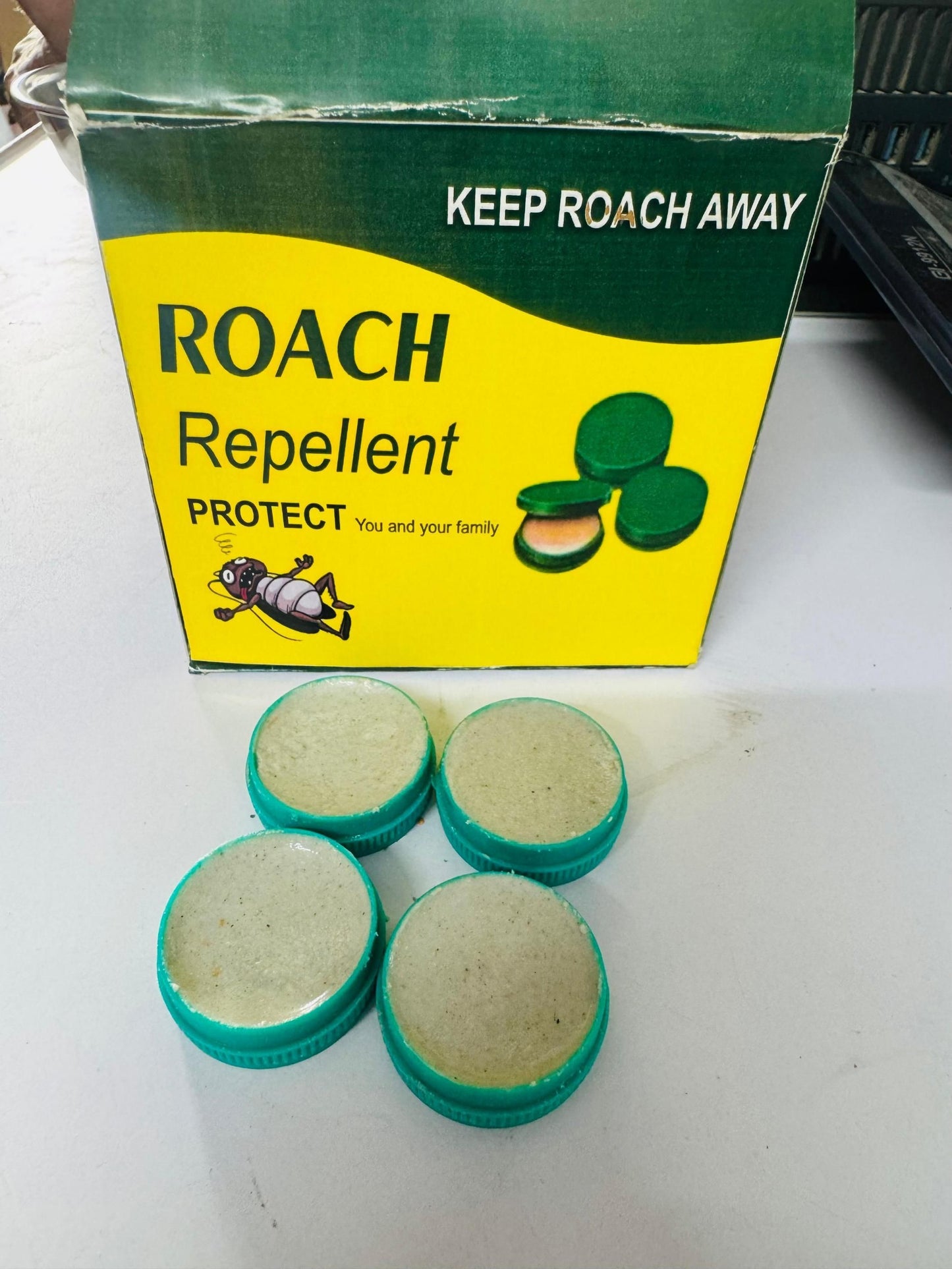 Cockroach killer gel for Kitchens Bathrooms Cabinets | Roach Repellent for Cockroaches for Indoor or outdoor (Pack of 2)  (12 pc in 1  Pack)