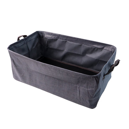 Foldable Cloth Storage Organizer Bag With Handles (46x27cm1pc)