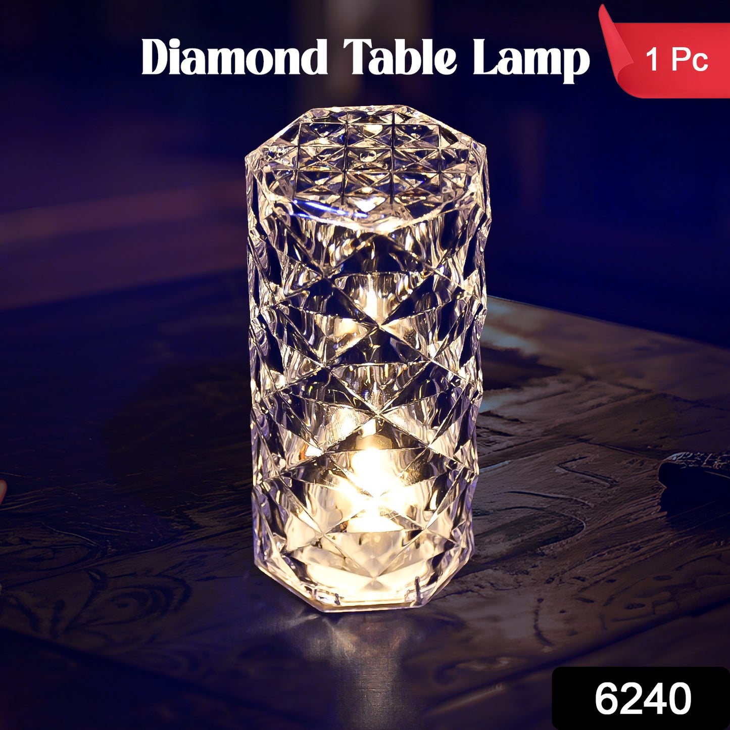 Diamond Table Lamp  Candles For Home Decoration Crystal Candle Lights