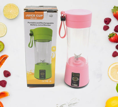 Portable Usb Electric Juicer - 6 Blades