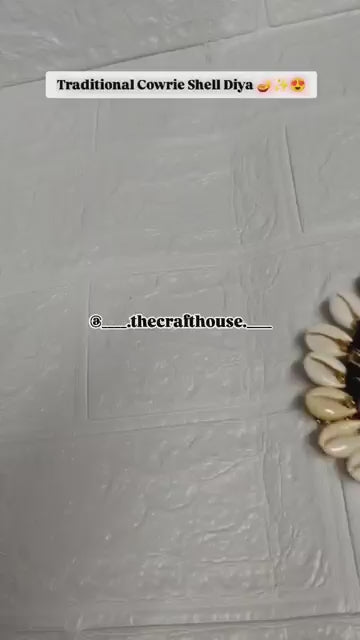 Cowrie Shell Design Tealight Holder Pack of 2