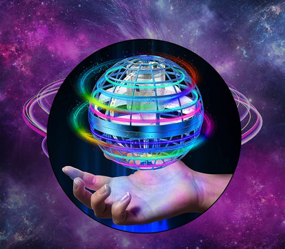 Flying Ball Toys Usb Rechargeable Built-in Rgb Lights 360rotating Magic Controller Flying Orb Ball Boomerang Mini Pro Spinner Blastoise Toys